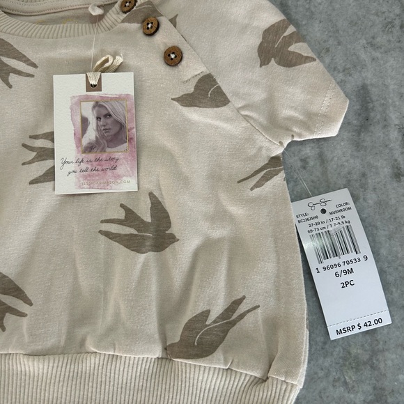 Jessica Simpson Baby Set Size 6-9M - Picture 2 of 9